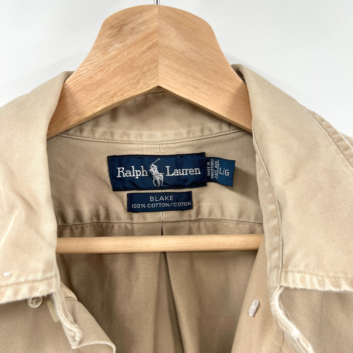 Vintage Ralph Lauren Casual Cotton Button Down Shirt