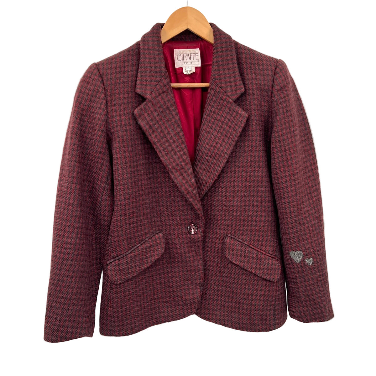Visible Mended - Vintage Wool Fitted Blazer