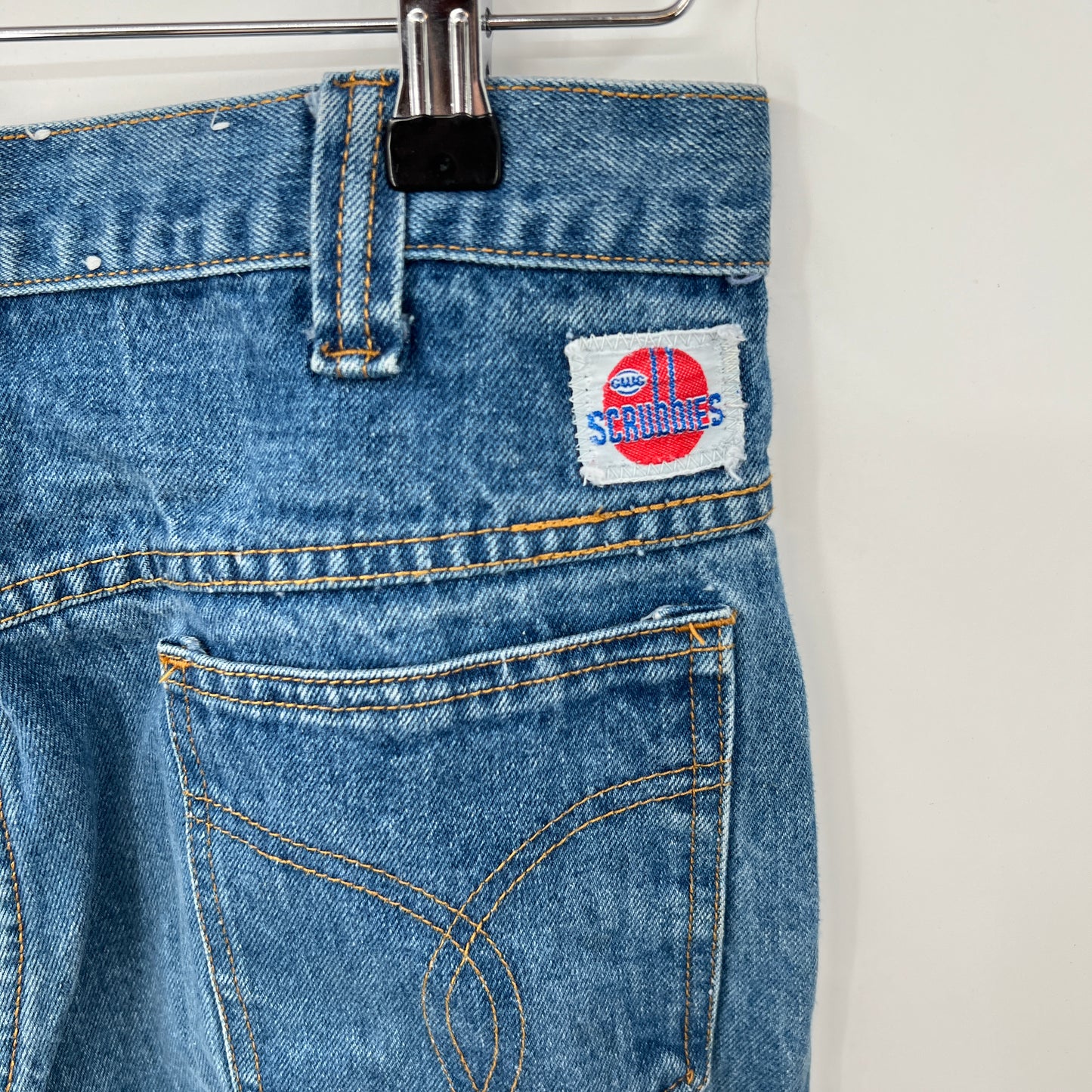 GWG Scrubbies Flare Patched Up Jeans