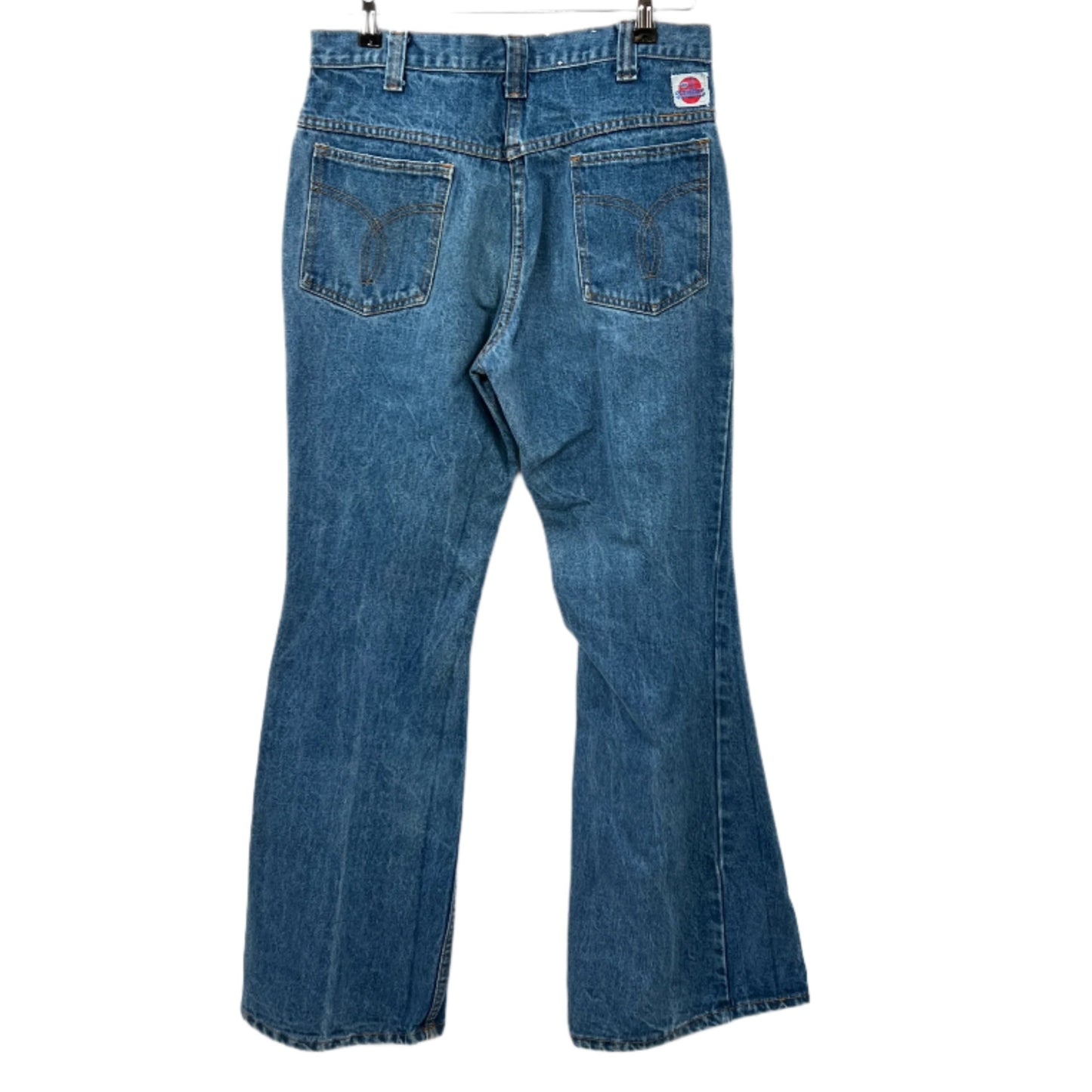 GWG Scrubbies Flare Patched Up Jeans