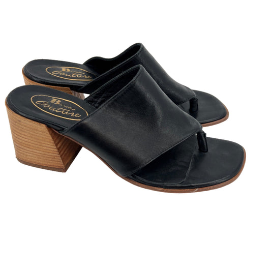 Browns Couture Blocky Heel Sandals 39EU