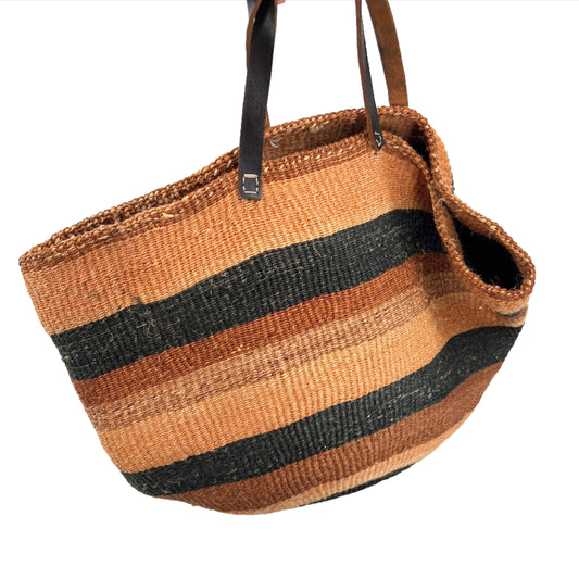 Oversized Sisal Market Tote Bag