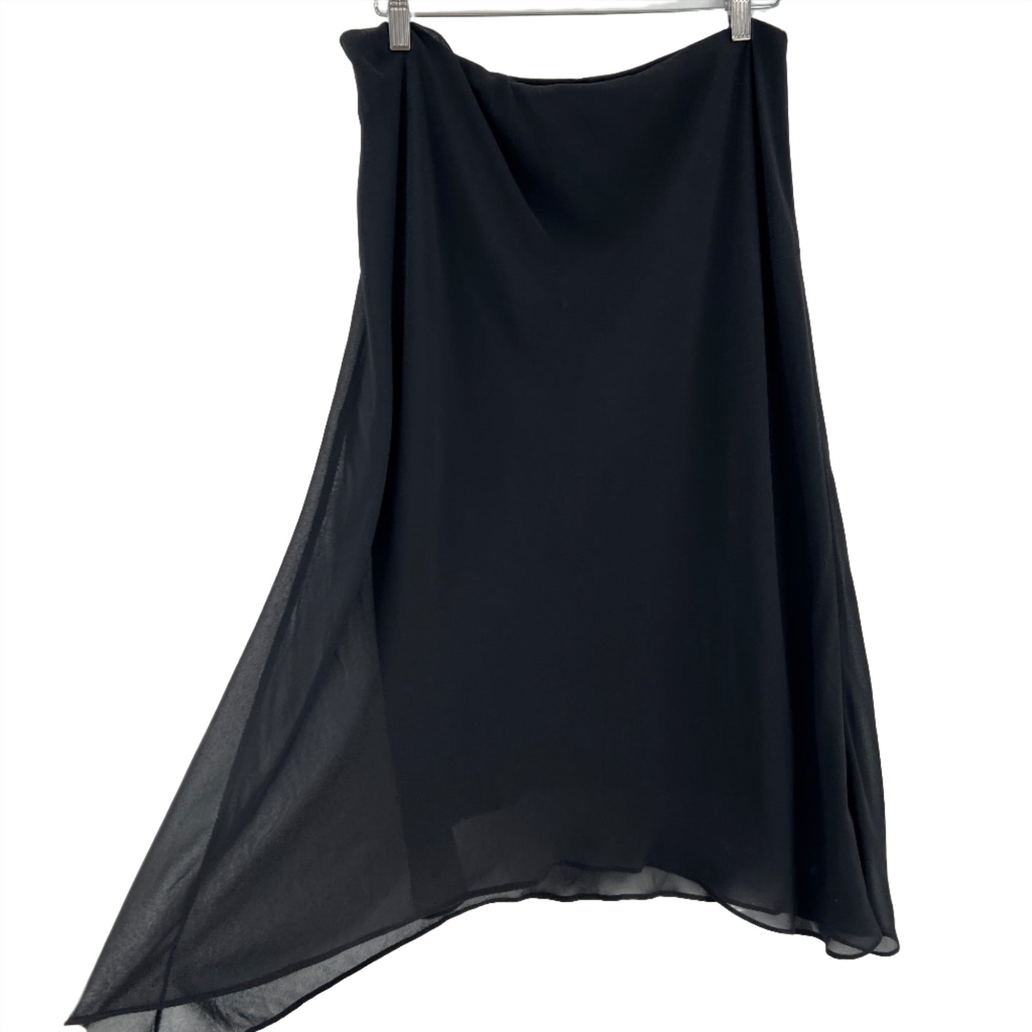 Y2K Asymmetrical Elastic Waist Skirt L/XL