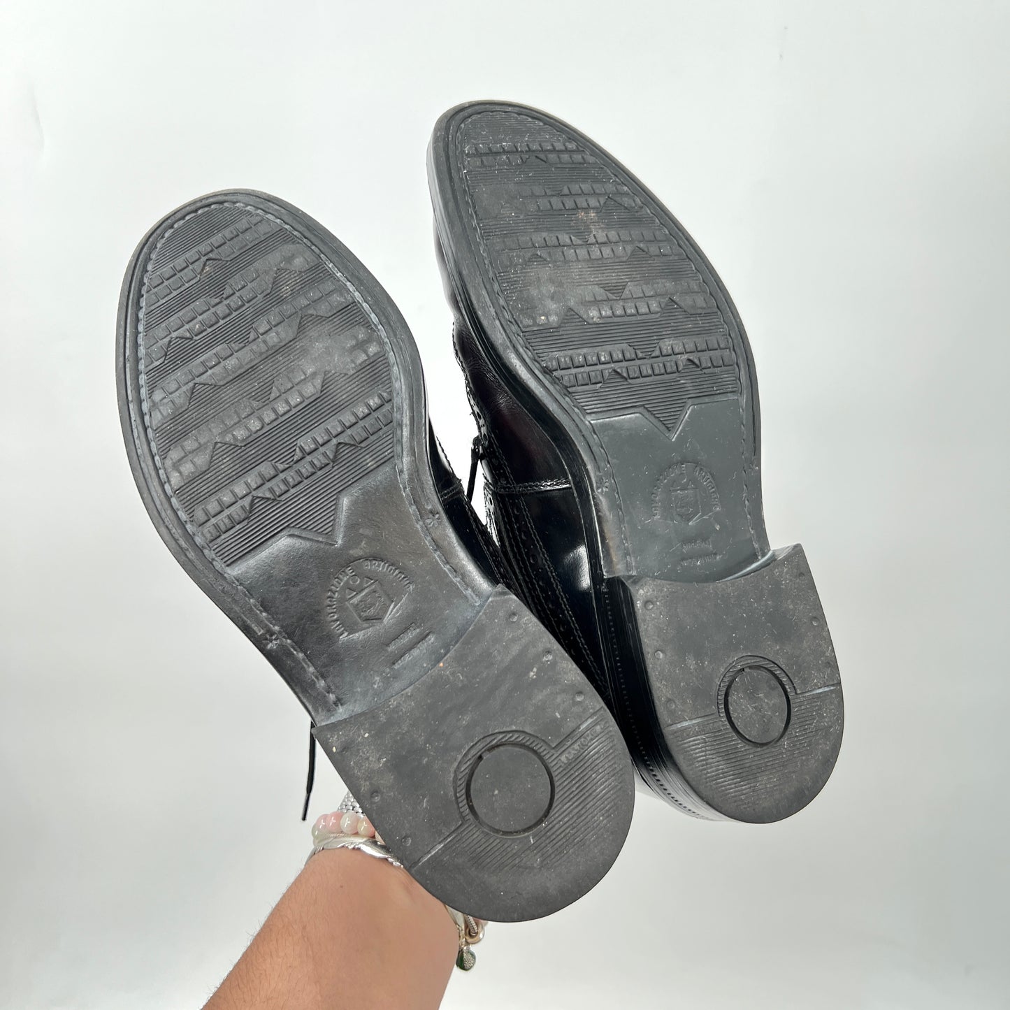 Vintage Aldo Wingtip Leather Lace Up Loafers