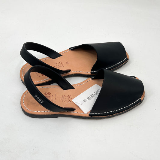 Pons Leather Unisex  Flat Sandals