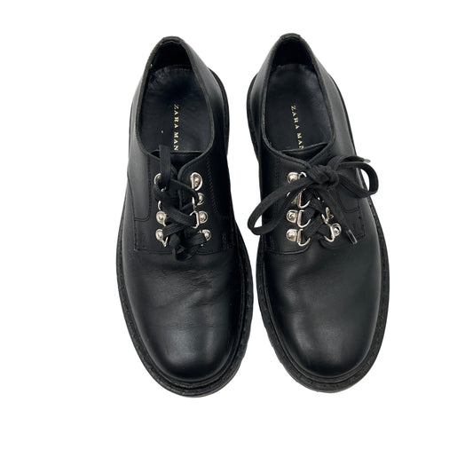 Zara Man Leather Lace Up Shoes