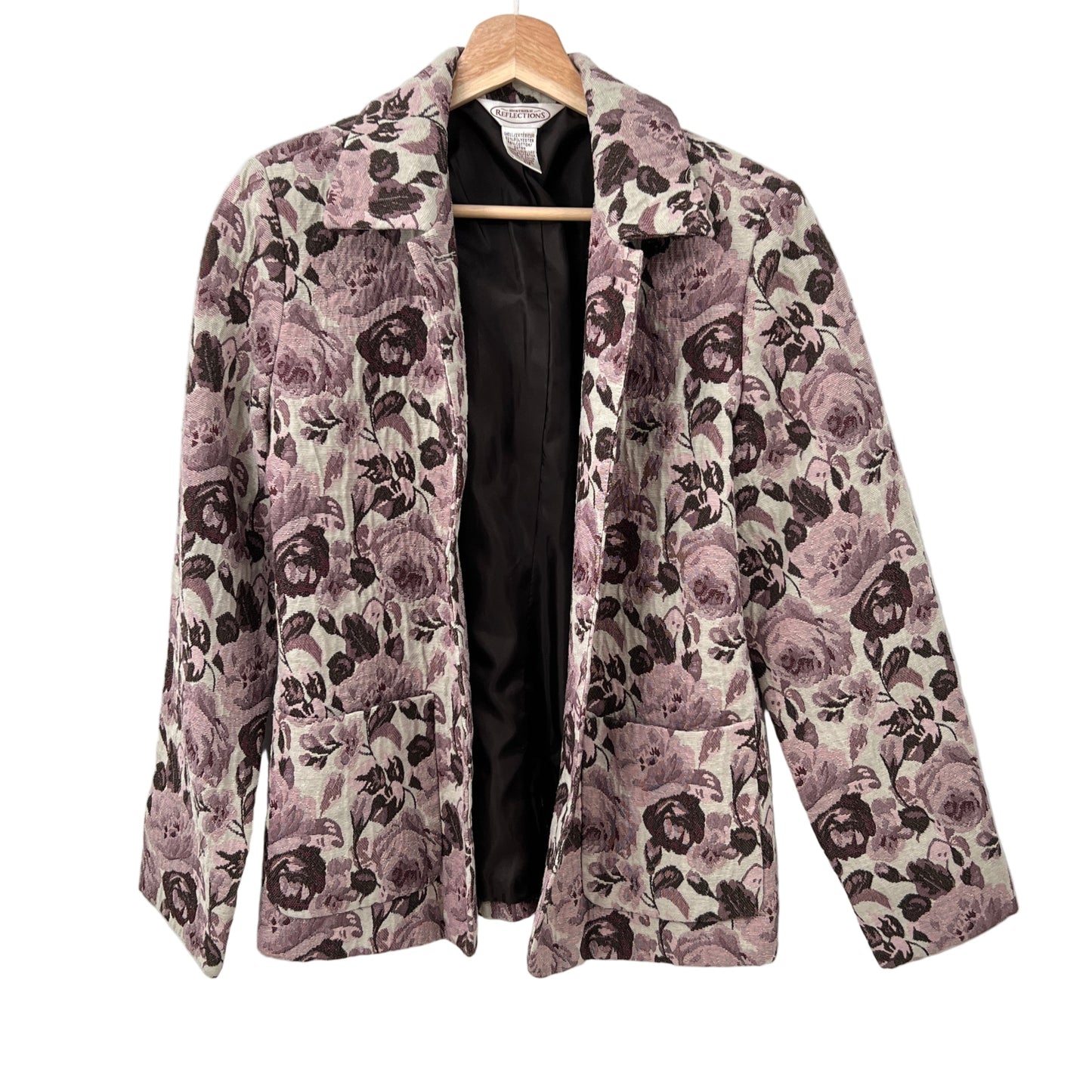 Northern Reflection Floral Tapestry Blazer