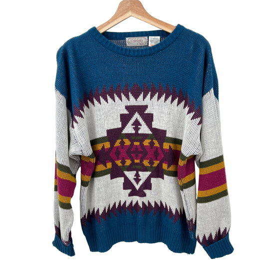 Vintage Celebrity Club Acrylic Sweater
