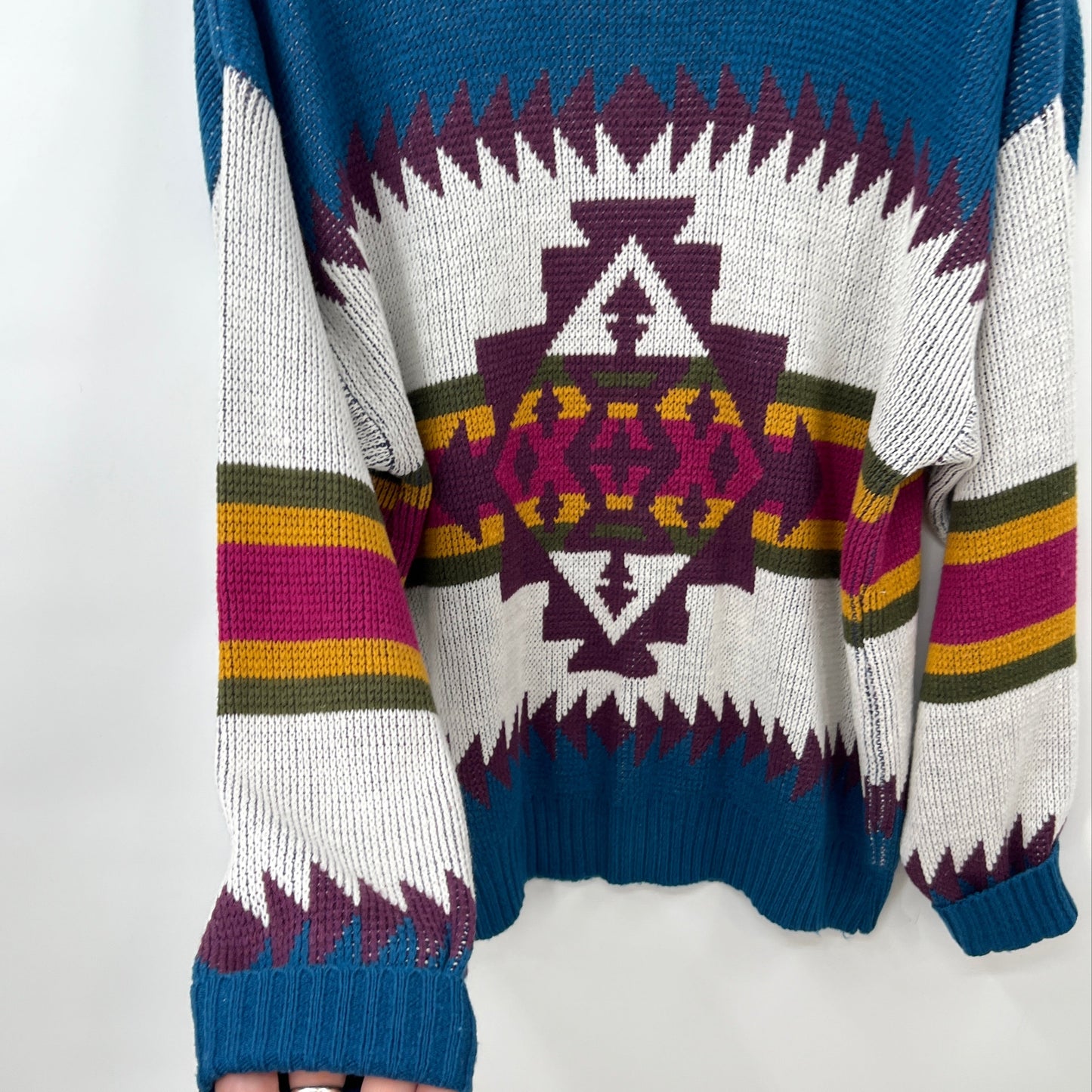 Vintage Celebrity Club Acrylic Sweater