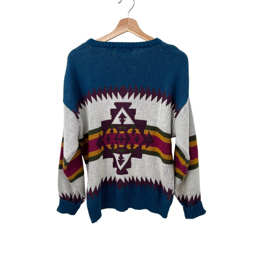 Vintage Celebrity Club Acrylic Sweater