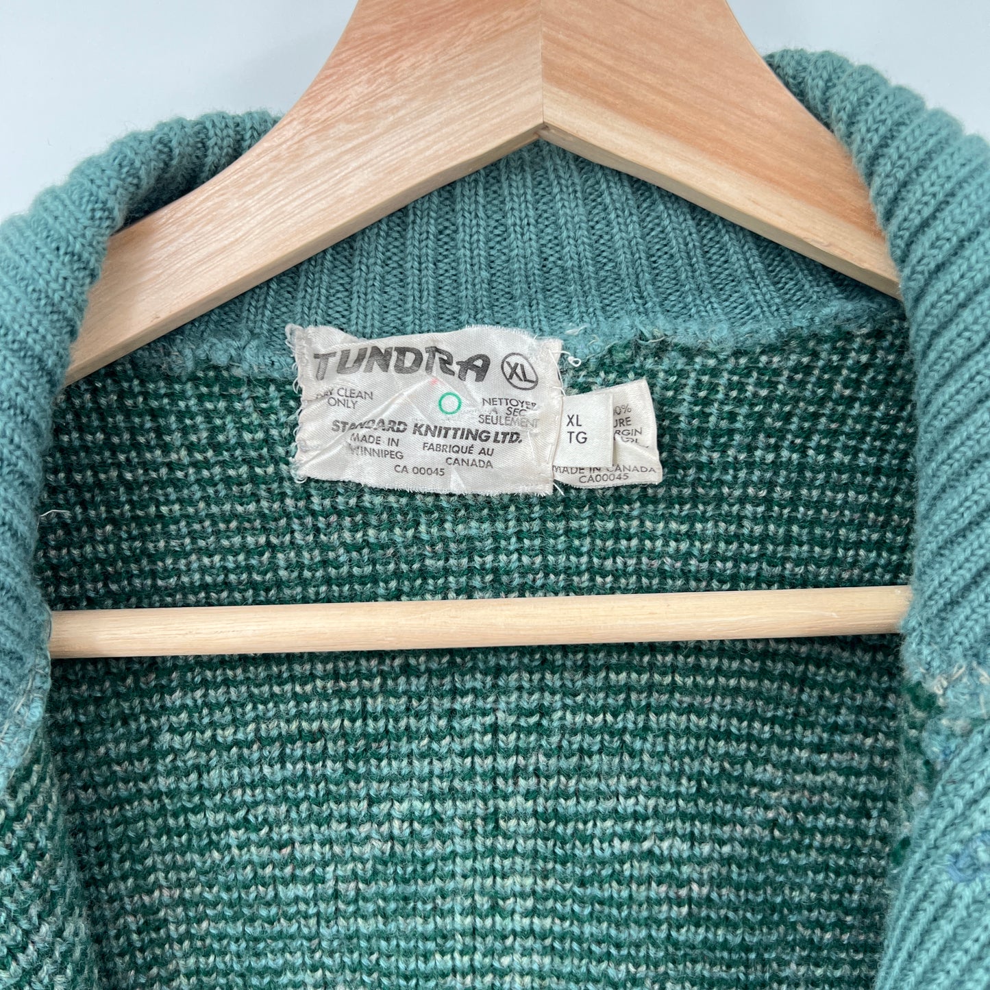 Vintage Tundra Wool Cardigan