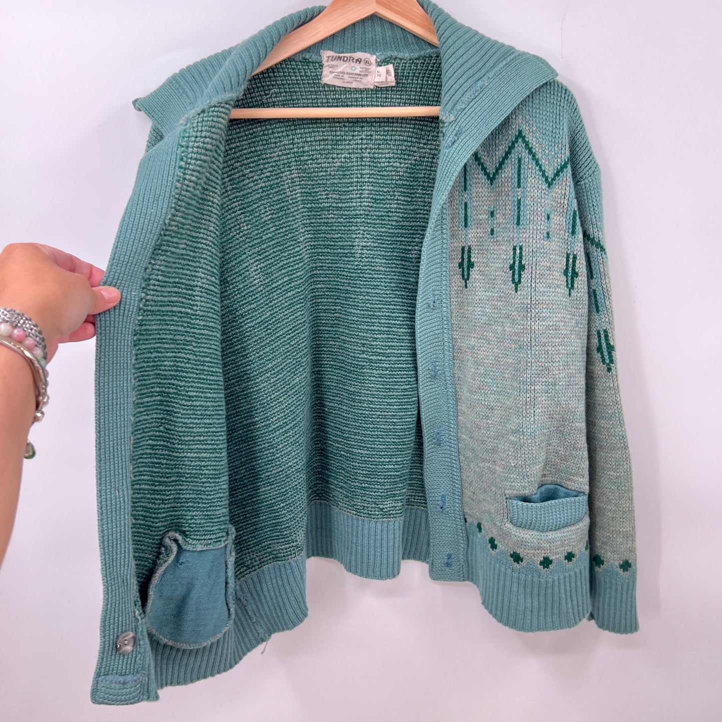 Vintage Tundra Wool Cardigan