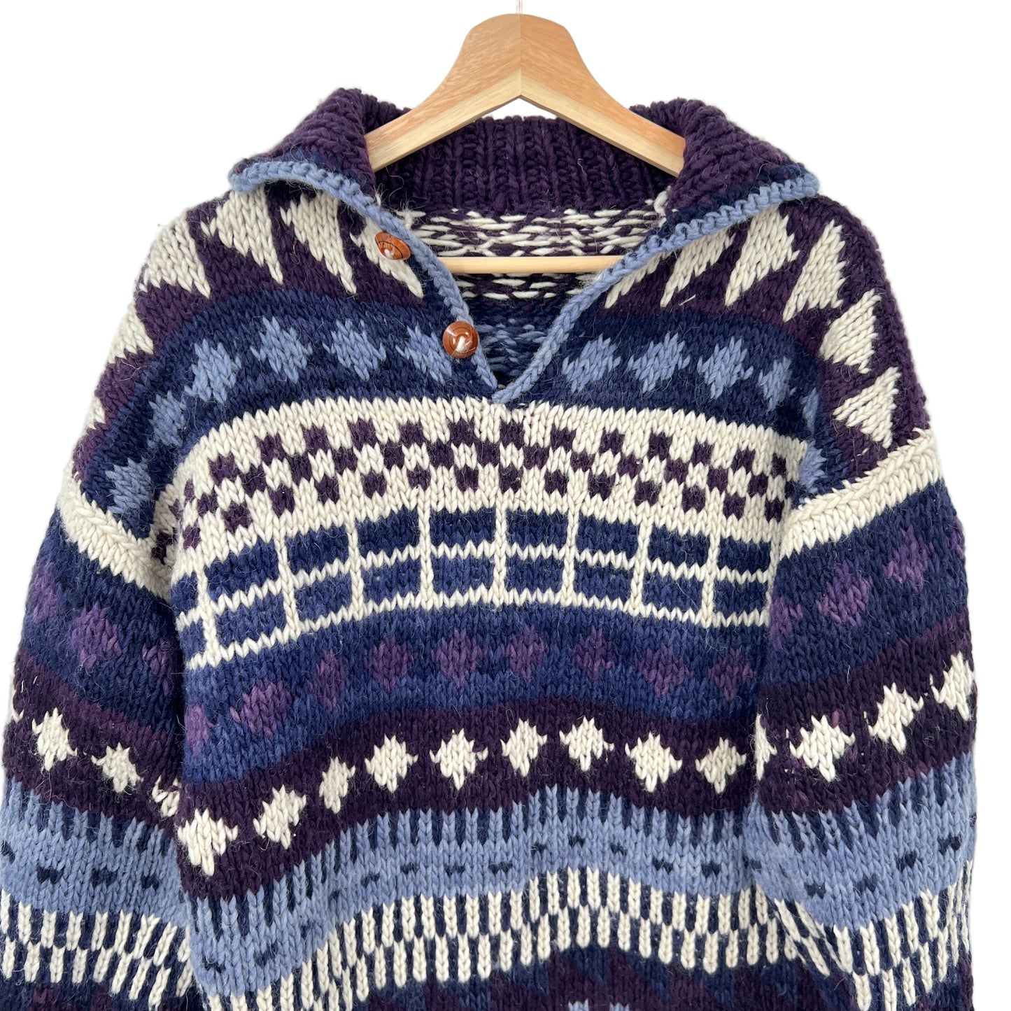 Vintage Unbranded Artisanal  Wool Sweater