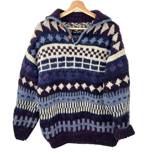 Vintage Unbranded Artisanal  Wool Sweater