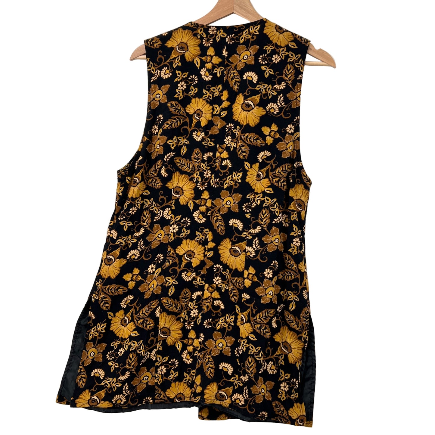 Vintage Liz Wear Beaded Long Lined Vest