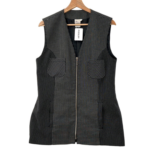 Vintage Miss Etam Long Full Zip Vest