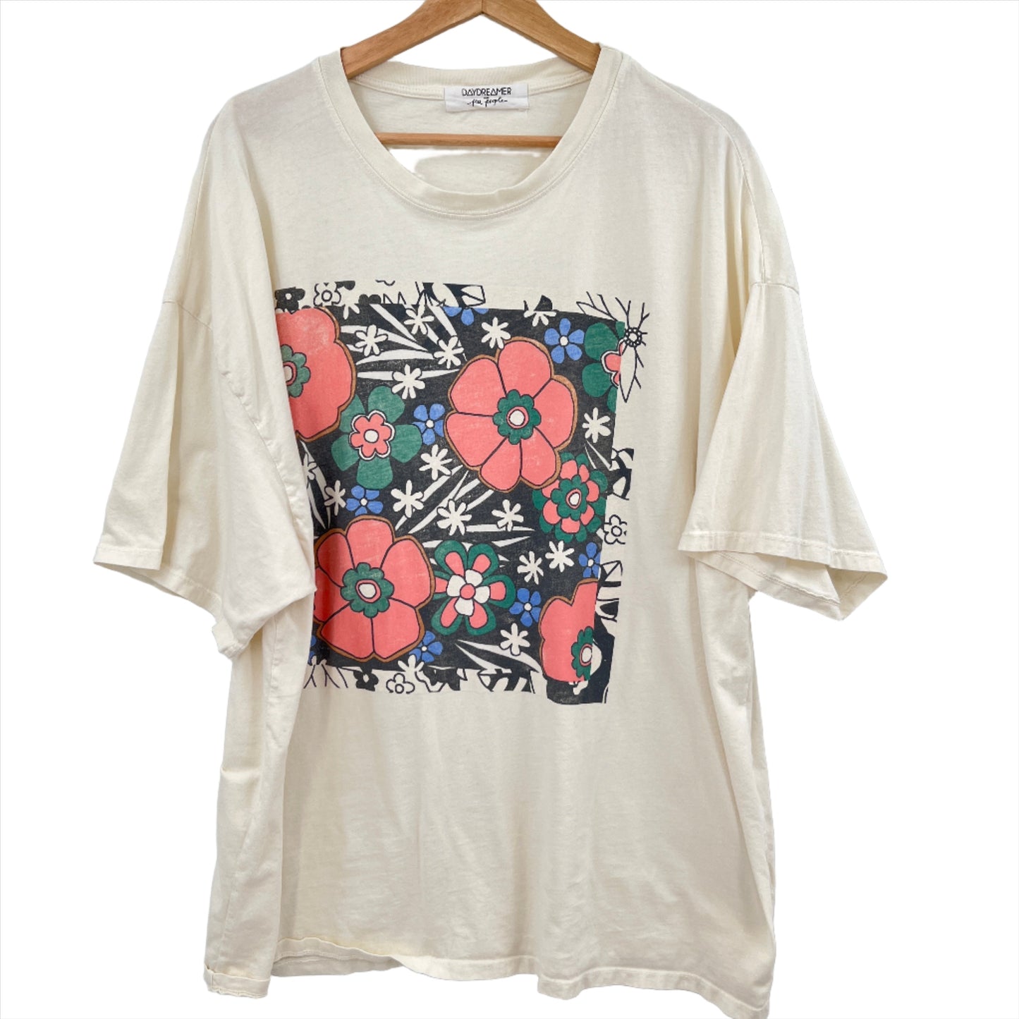 DayDreamer  x Free People Floral Tee One Size