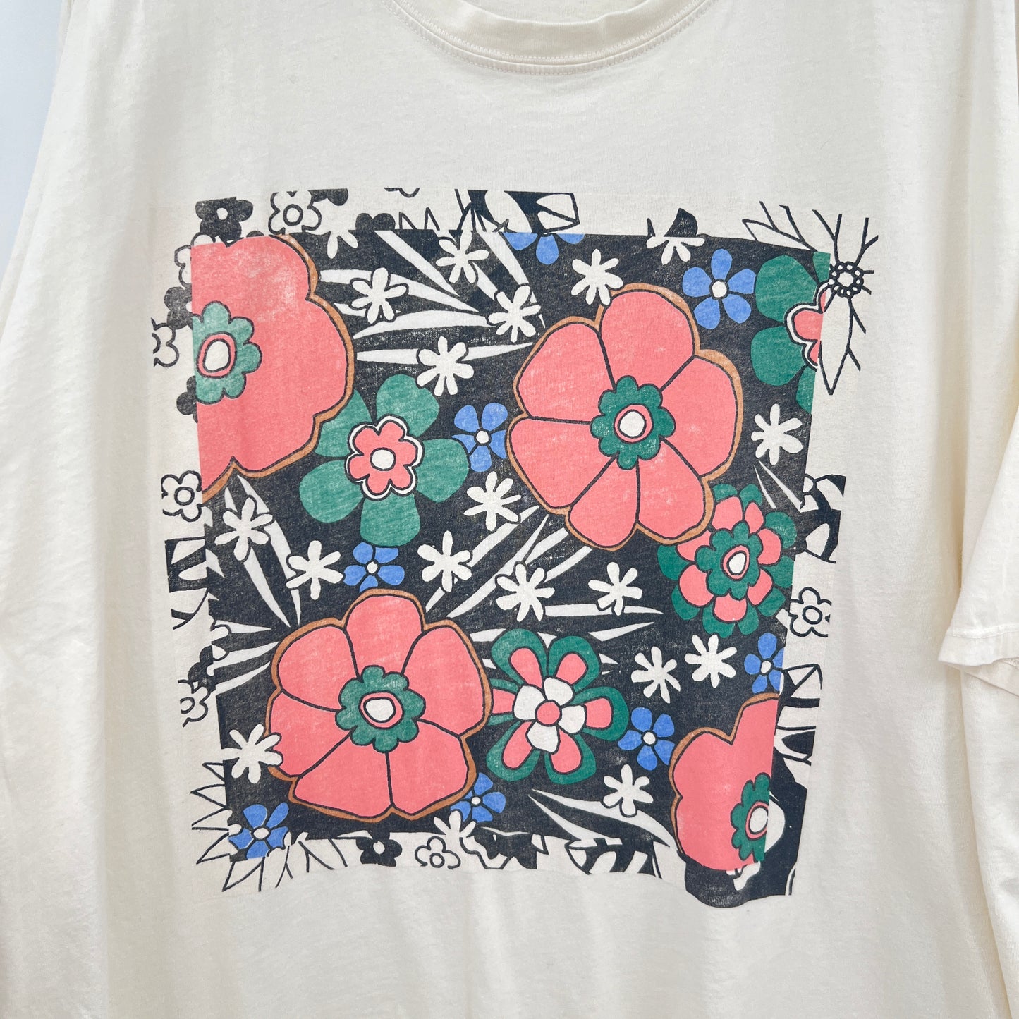 DayDreamer  x Free People Floral Tee One Size