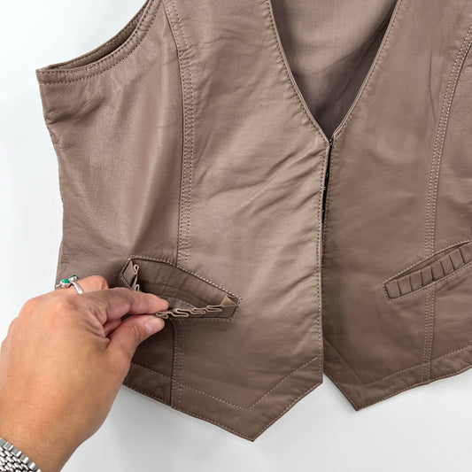 Entracte Goat Leather Vest