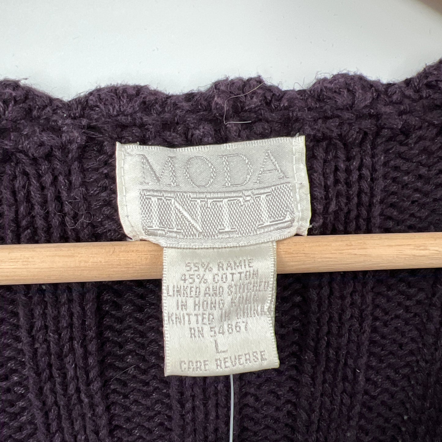 Vintage Moda Ramie cotton Cardigan
