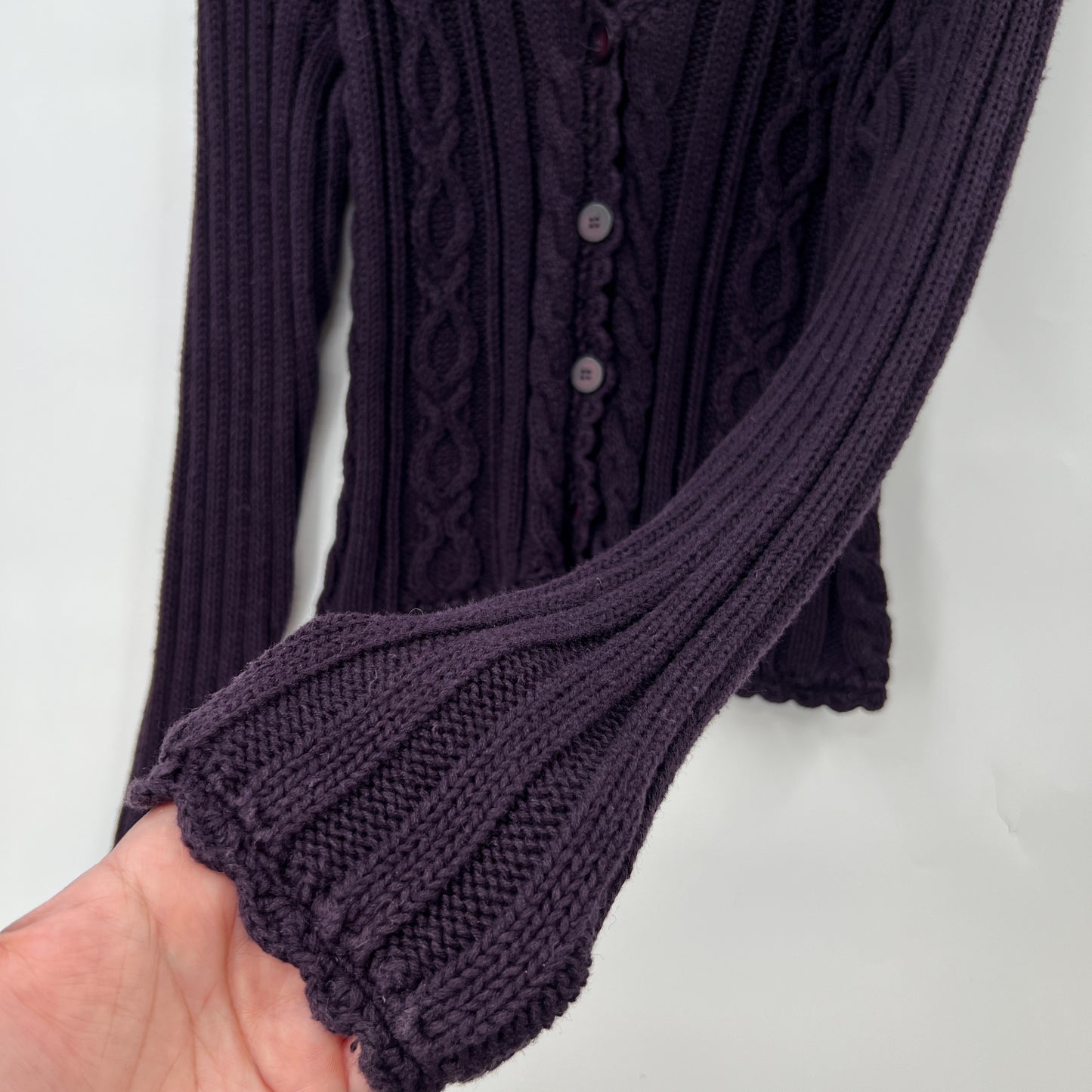 Vintage Moda Ramie cotton Cardigan