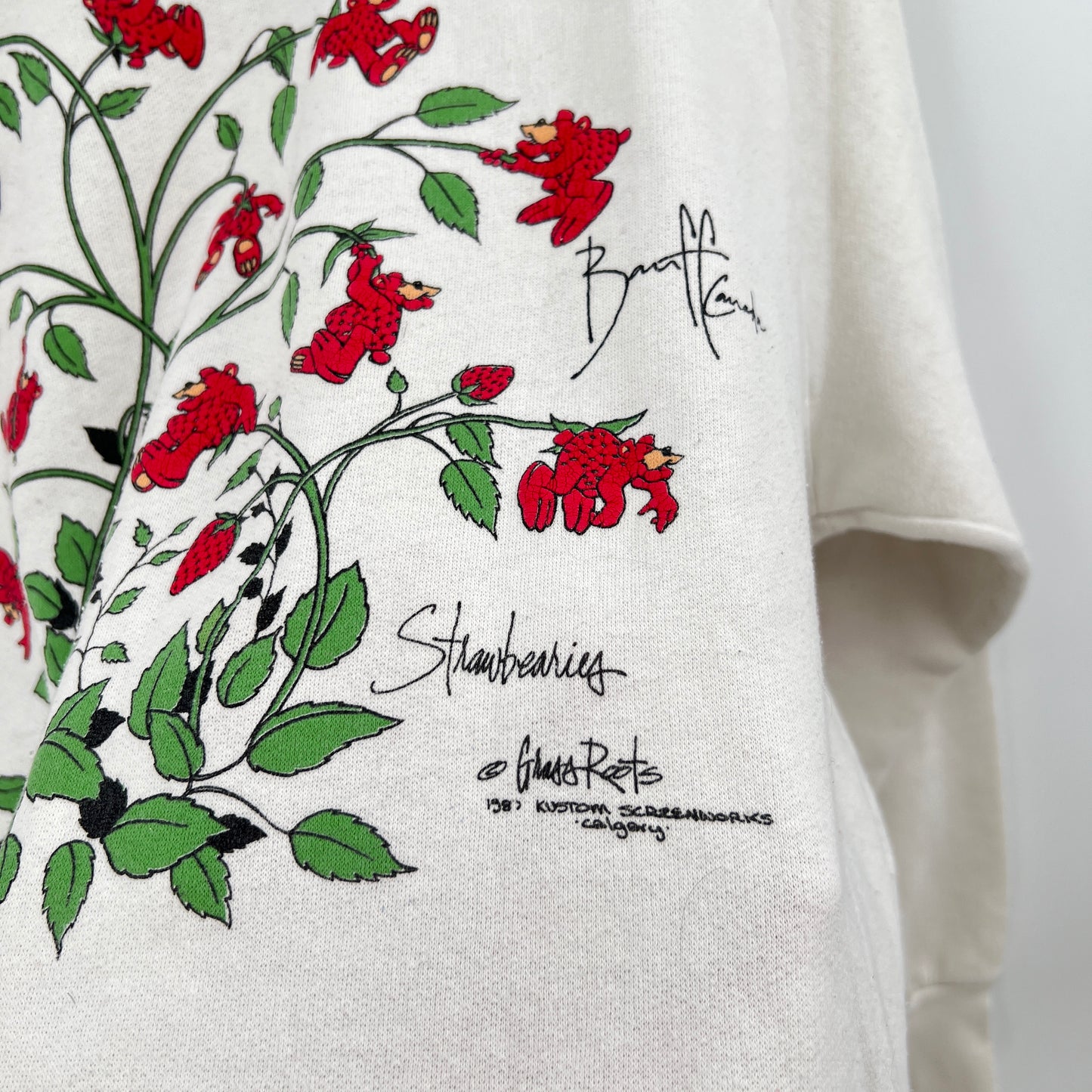 Vintage Banff Strawberry Crewneck