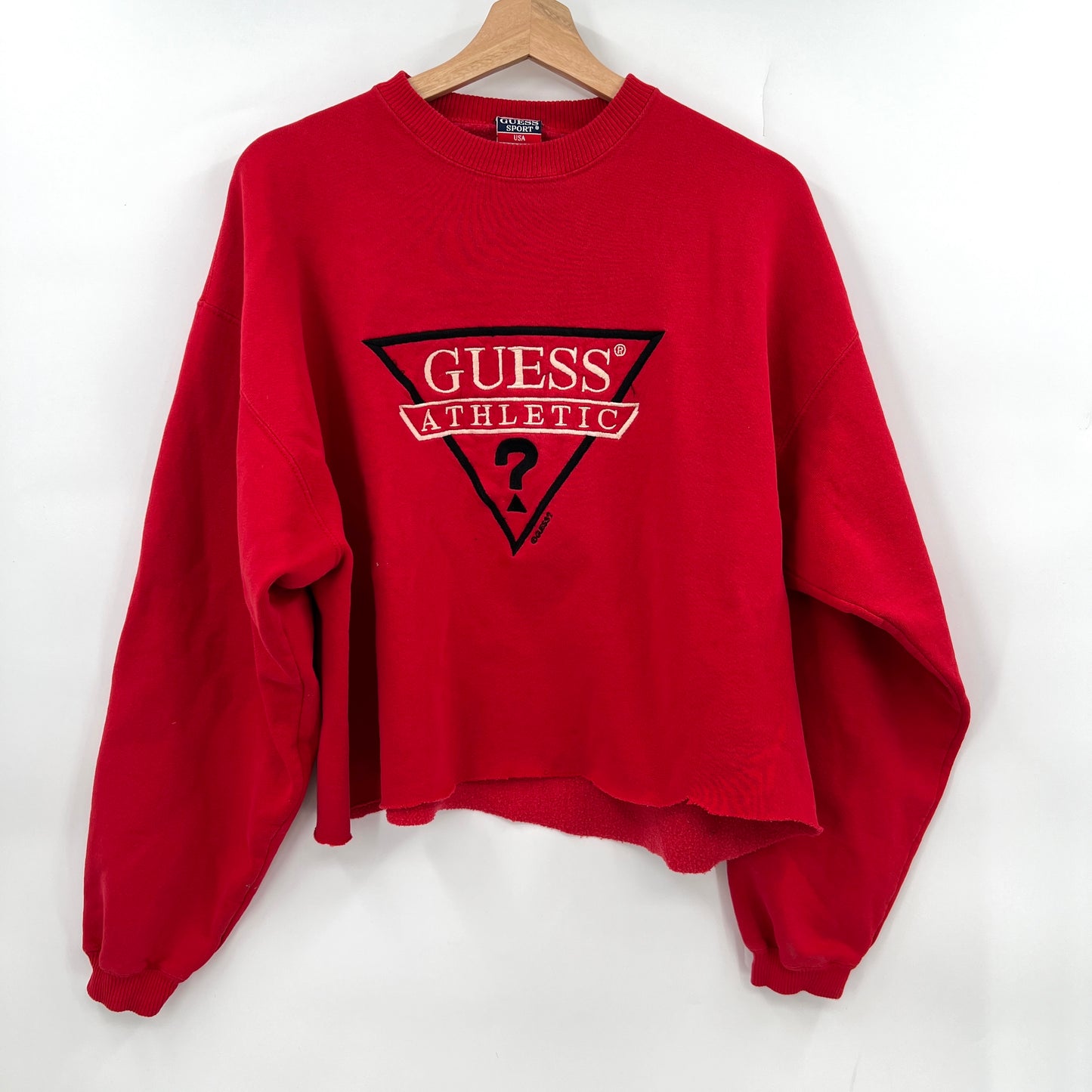 VIntage Guess Sport USA Cropped Crewneck