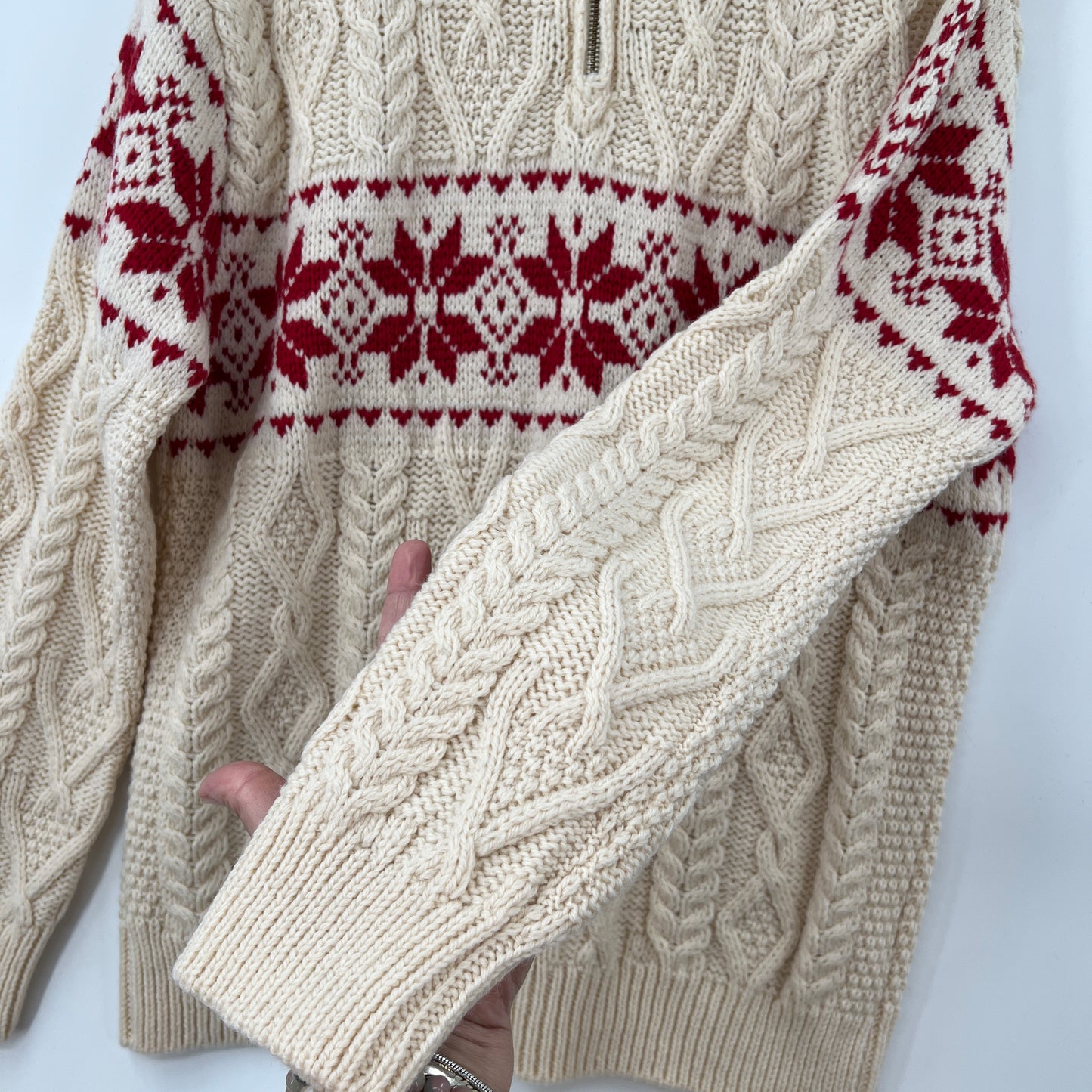 Aran Sweater Market Irland Wool Sweater