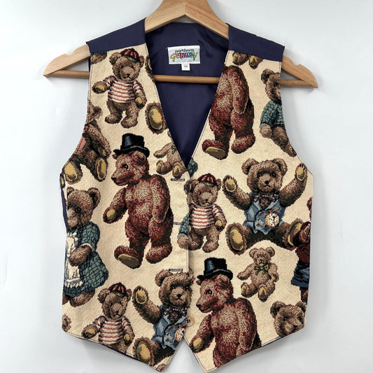 Vintage Northern Tapestry Bear Vest