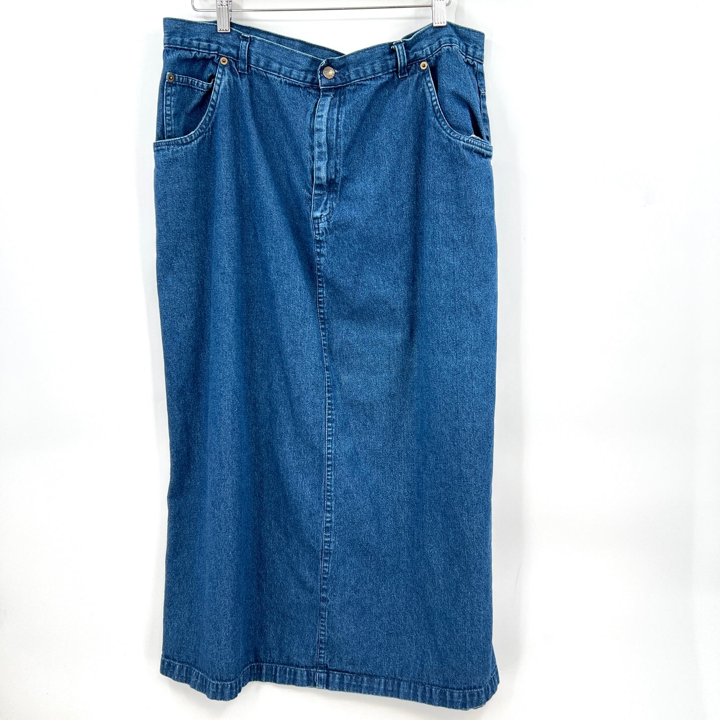 Vintage Penmans Denim Maxi Skirt