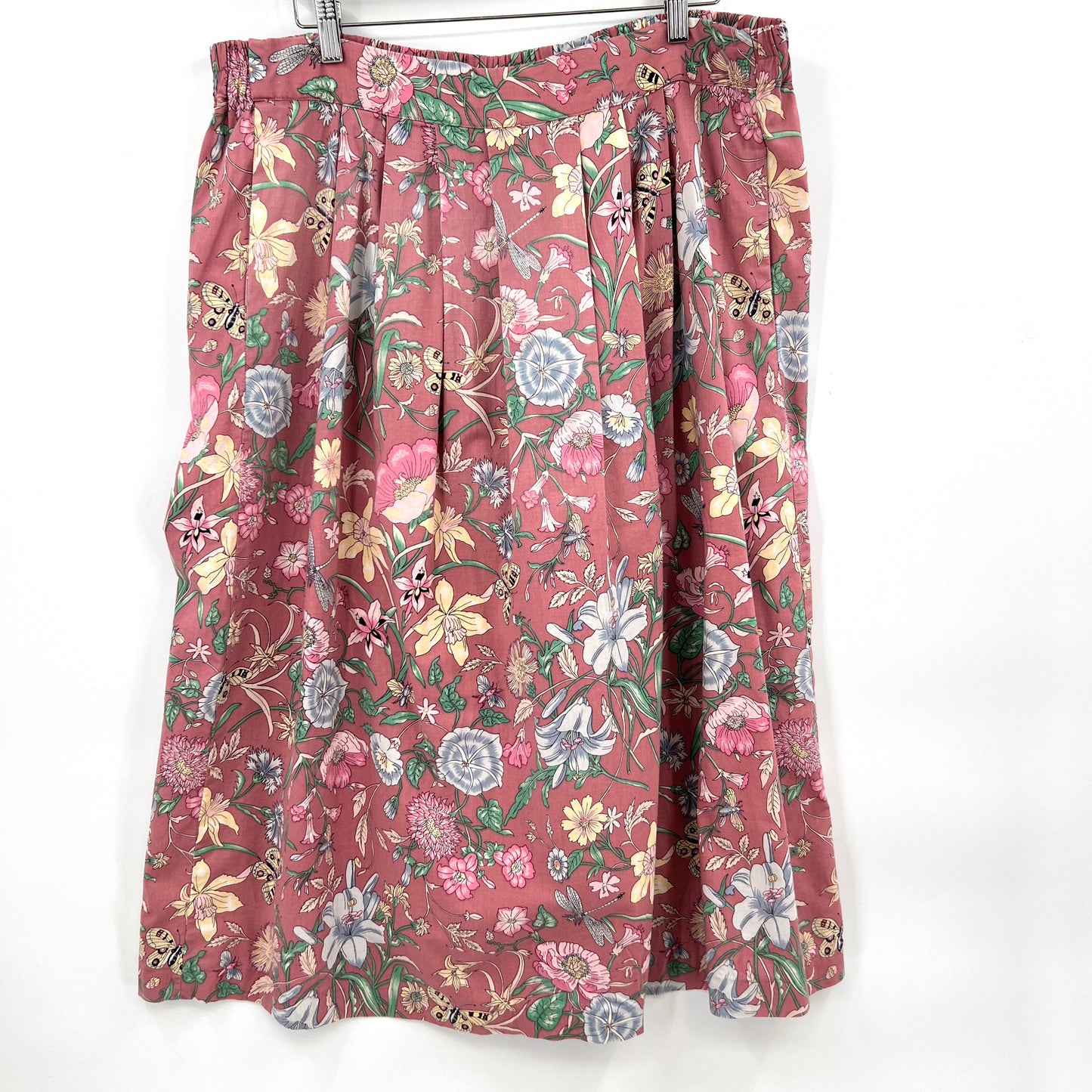 Vintage Handmade Floral Skirt