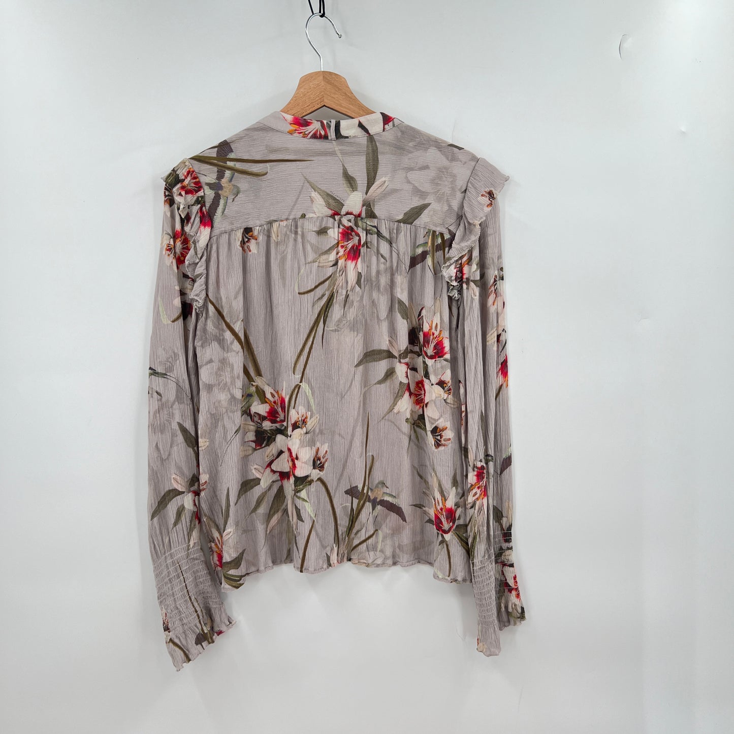 All Saints Button Up Blouse