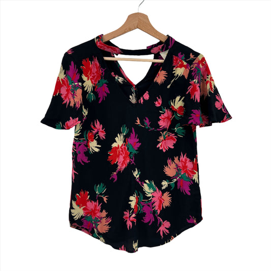 Anthropologie Maeve Floral Blouse