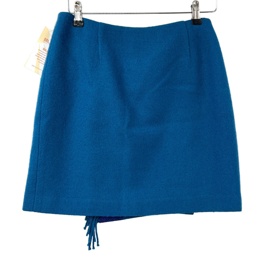 Vintage Ralph Ralph Lauren Wool Blanket Wrap Mini Skirt