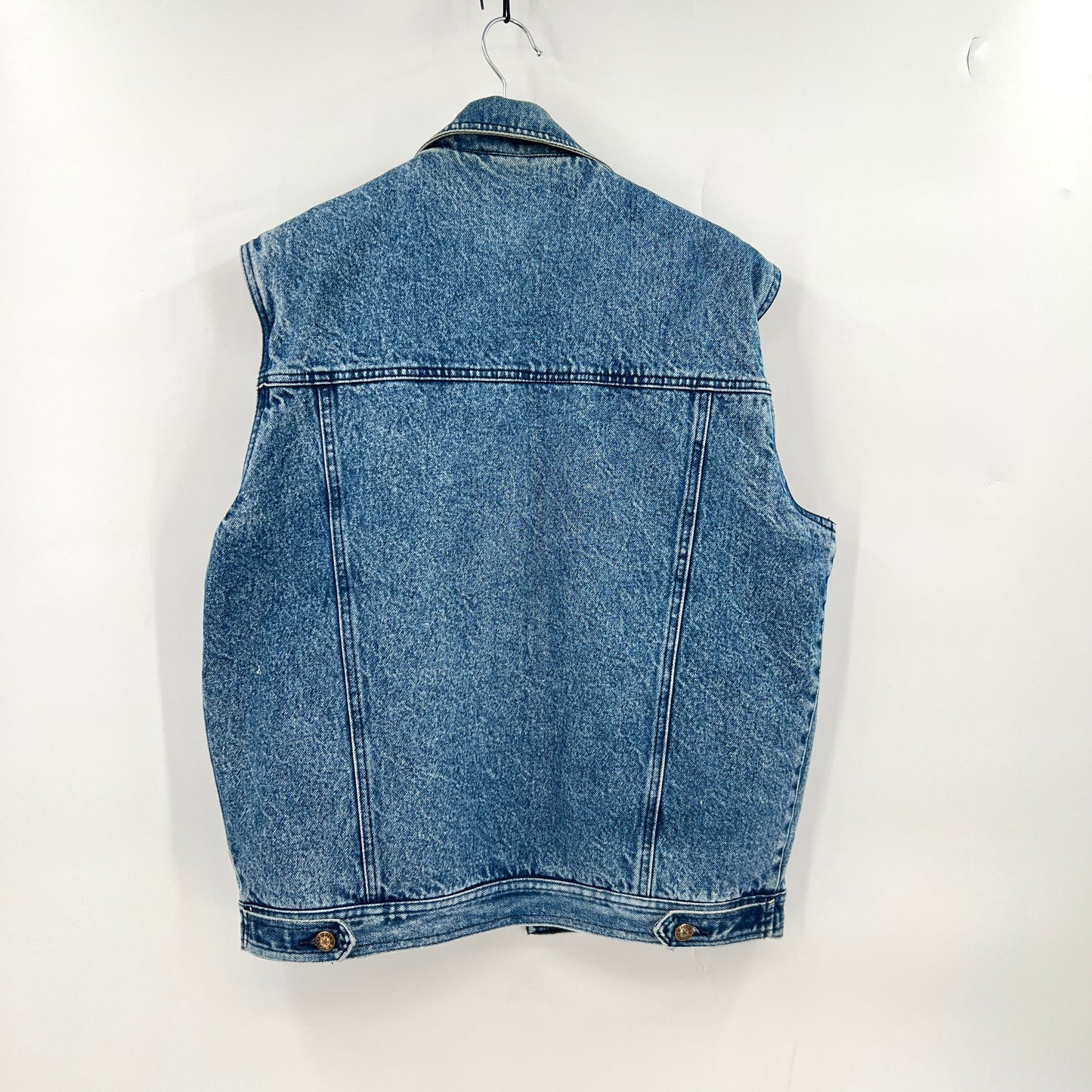 Vintage Fleece Lined Denim Vest