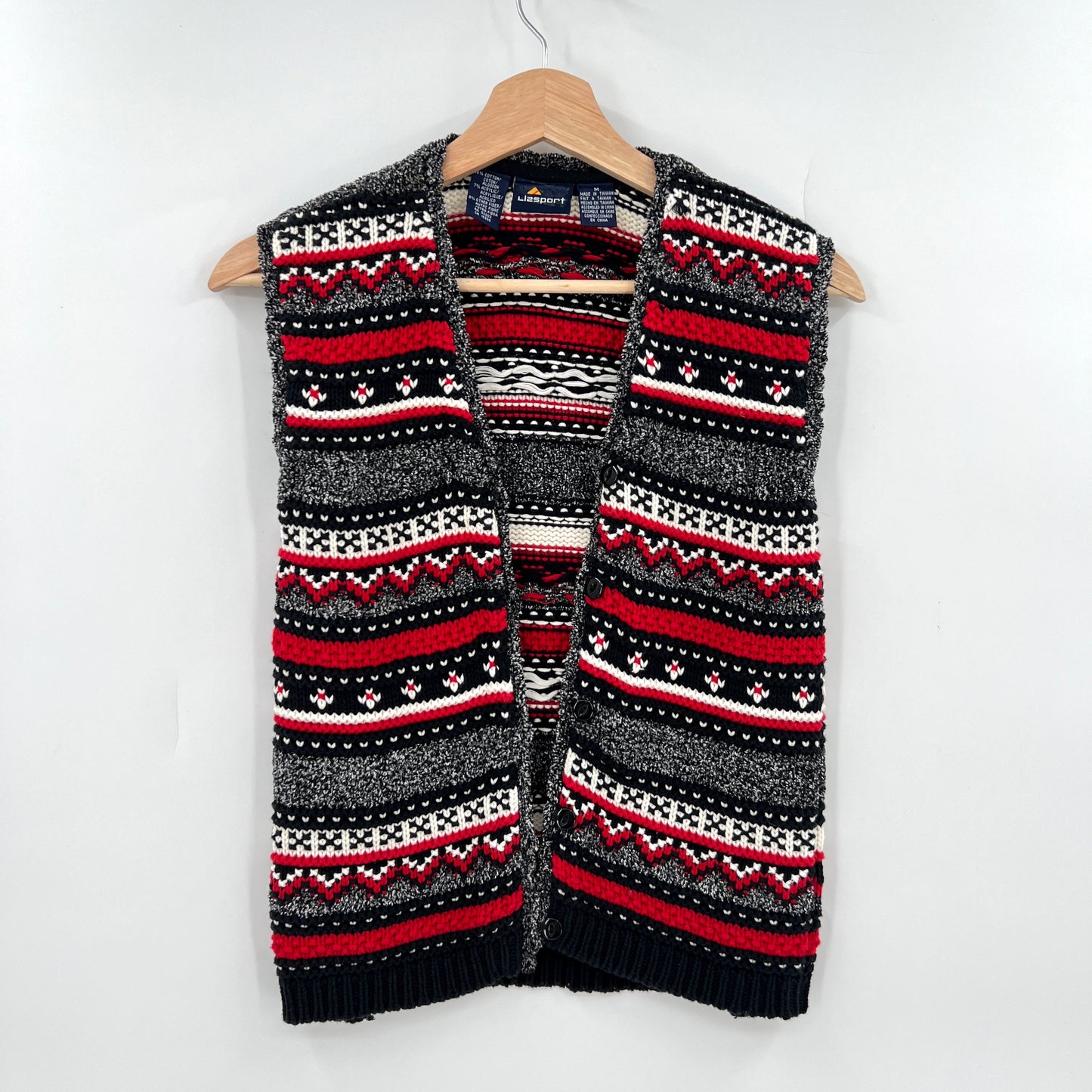 Vintage Liz Sport Knitted Vest