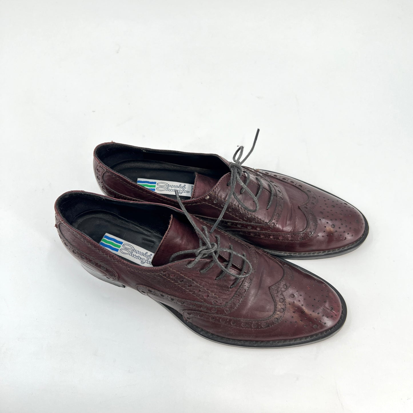 Vintage Arnold Churgin Leather Oxfords Shoes 40EU