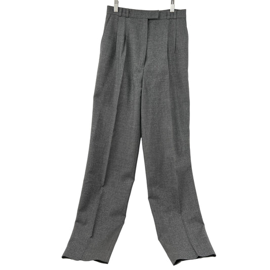 Vintage Cactus Pure Wool High Waist Trousers Pants