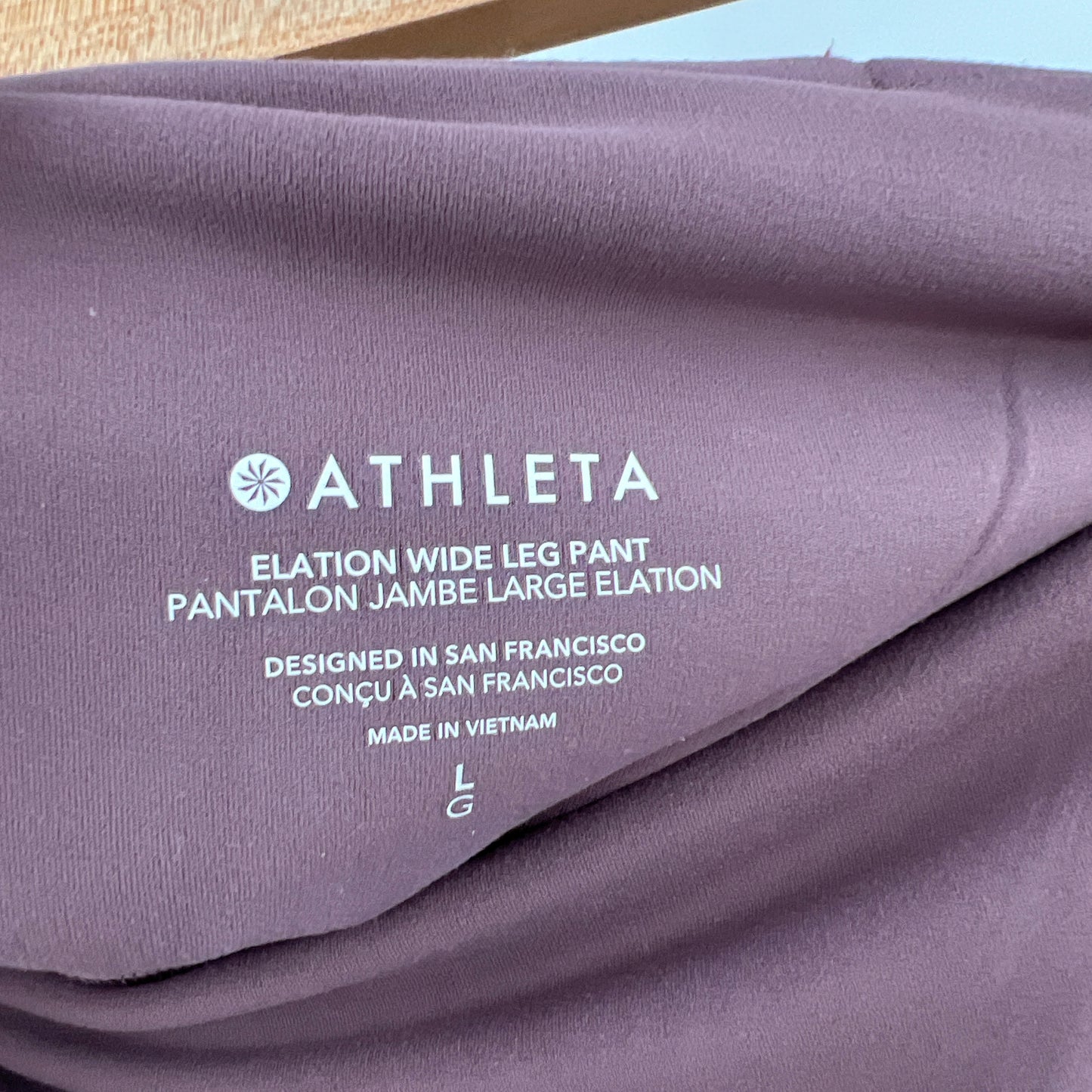 Athleta Elation Wide Leg Pants L