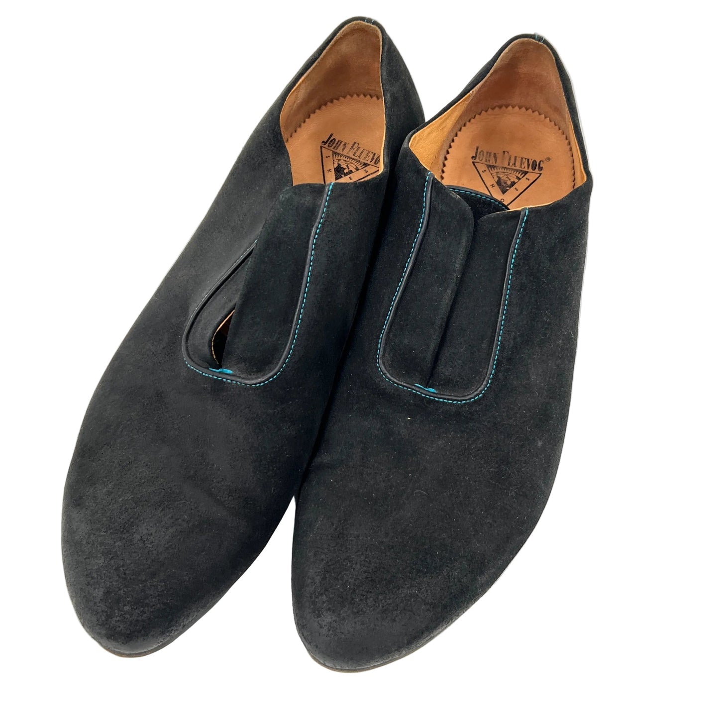 John Fluevog Lace-less Leather Oxfords Shoes