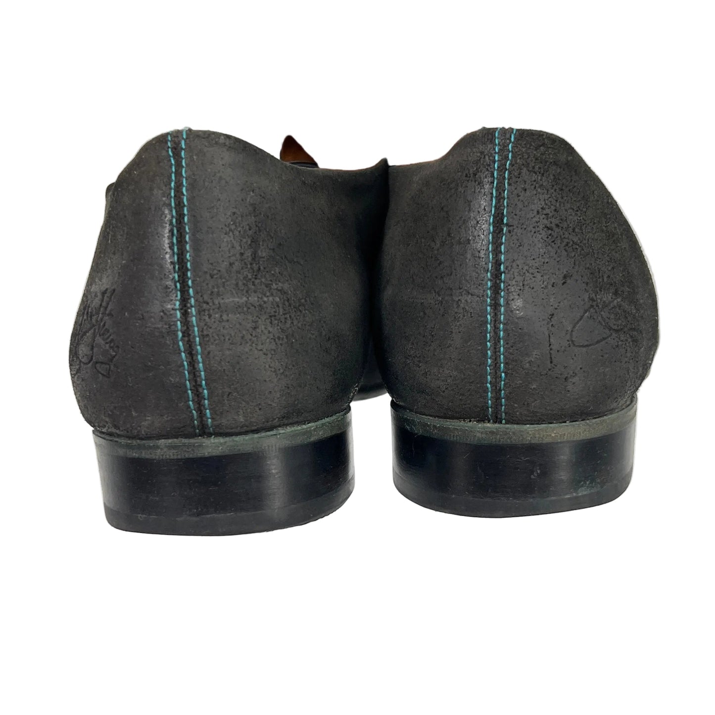 John Fluevog Lace-less Leather Oxfords Shoes