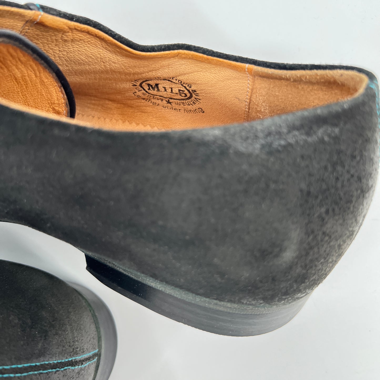 John Fluevog Lace-less Leather Oxfords Shoes