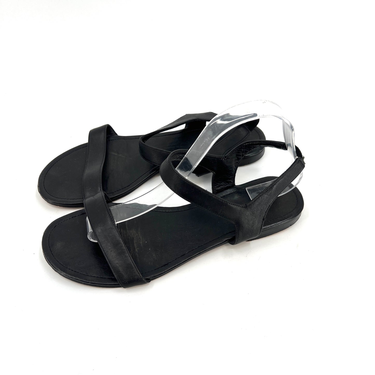 Cartel Leather Flat Sandals