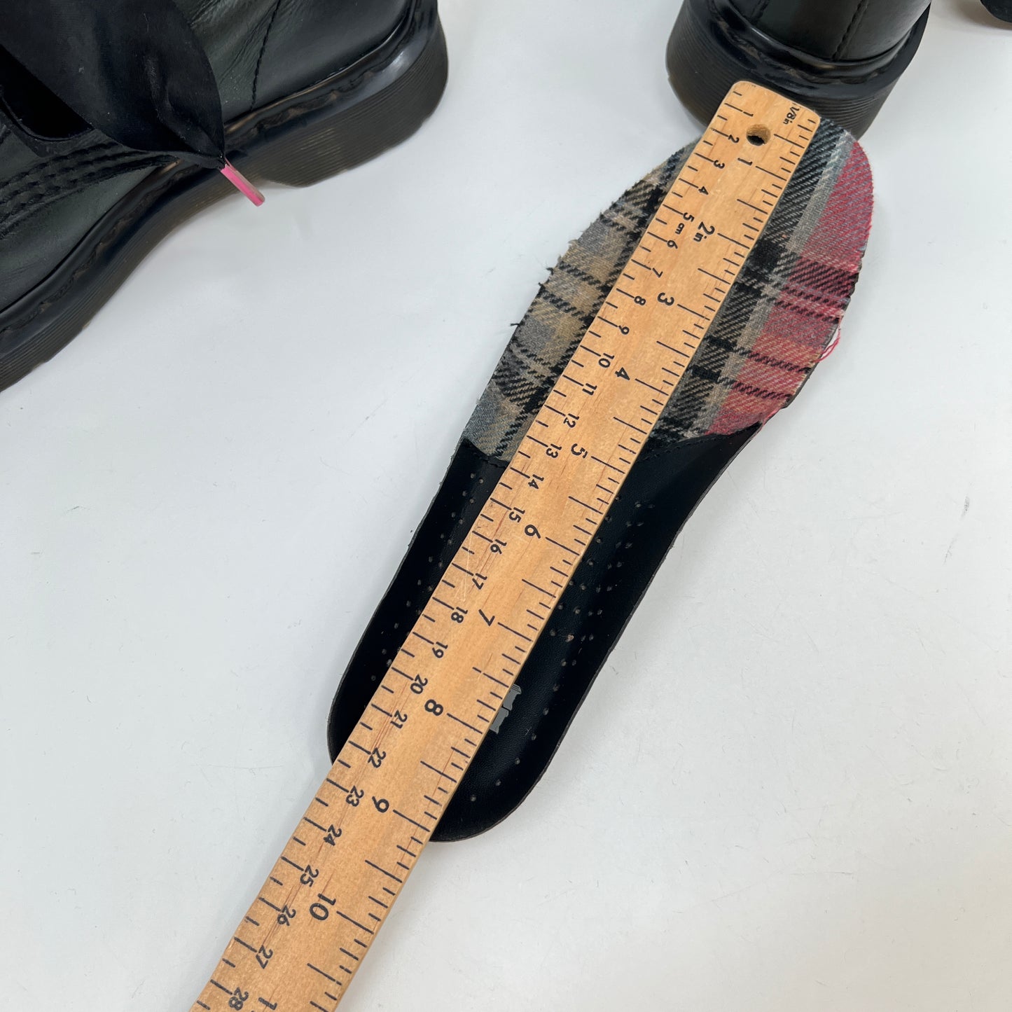 Dr. Martens Triumph Flannel Liner Leather Combat Boots