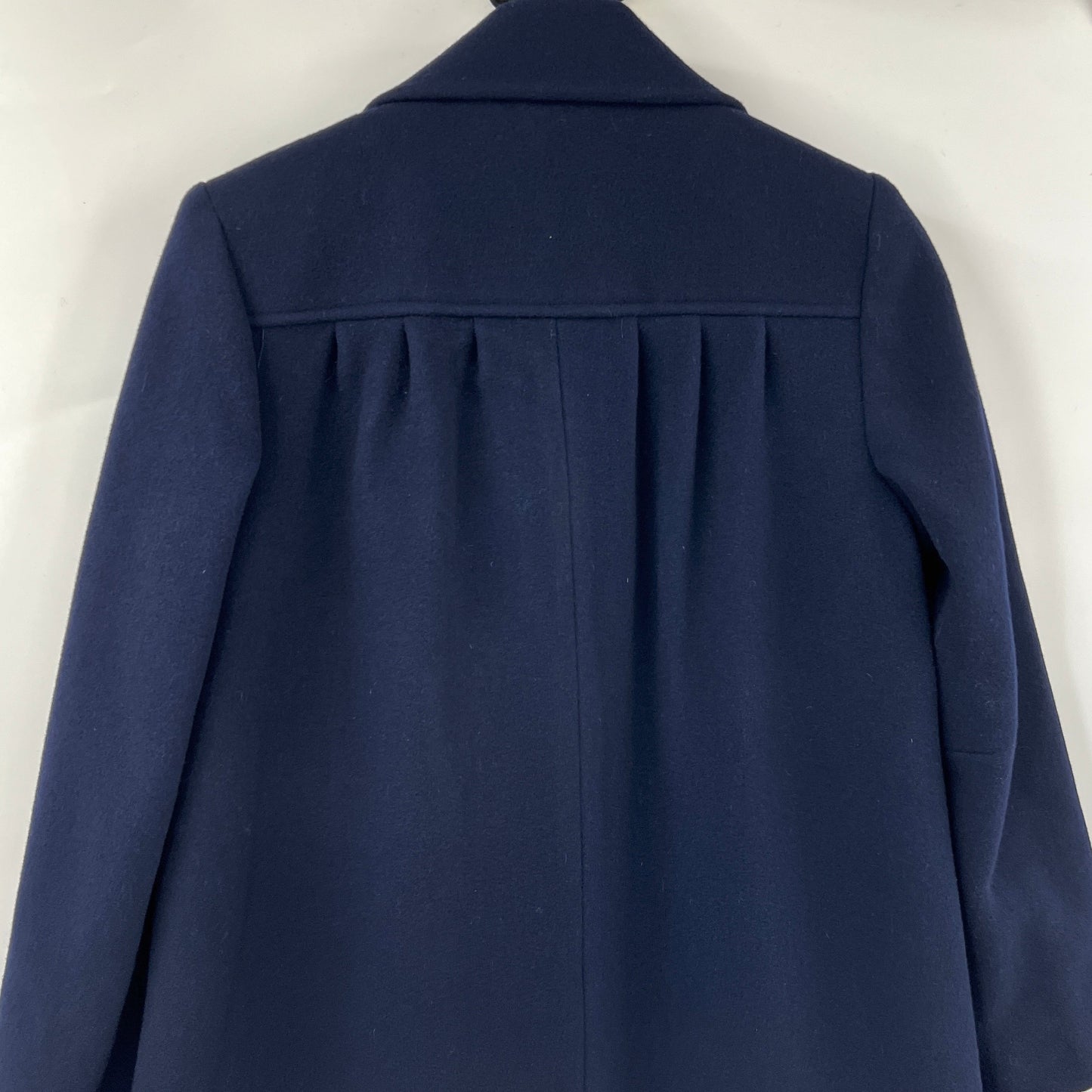 Vintage Pure Wool Collared Coat