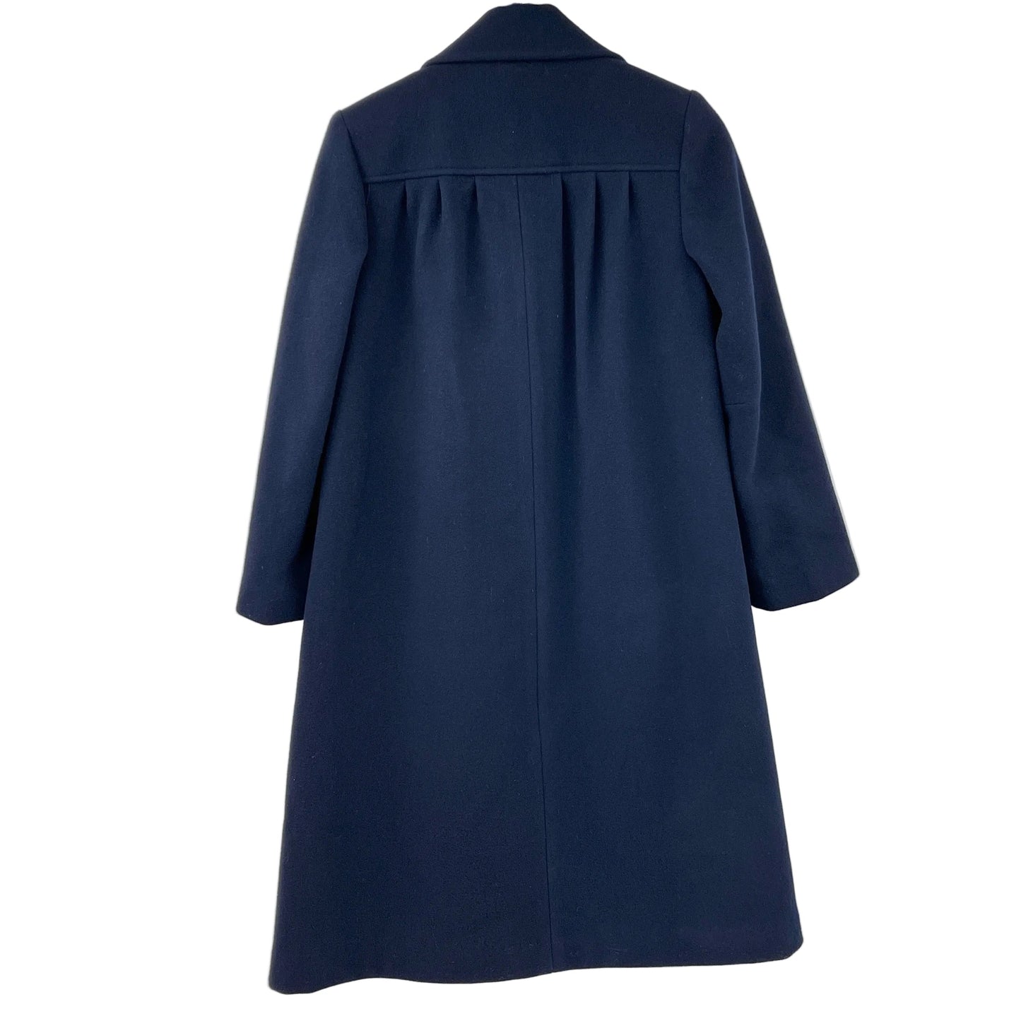 Vintage Pure Wool Collared Coat