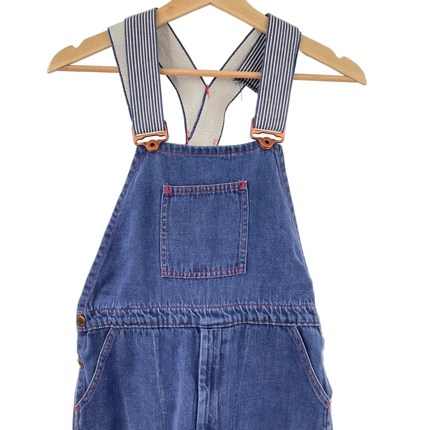 Vintage Flare Denim Overalls
