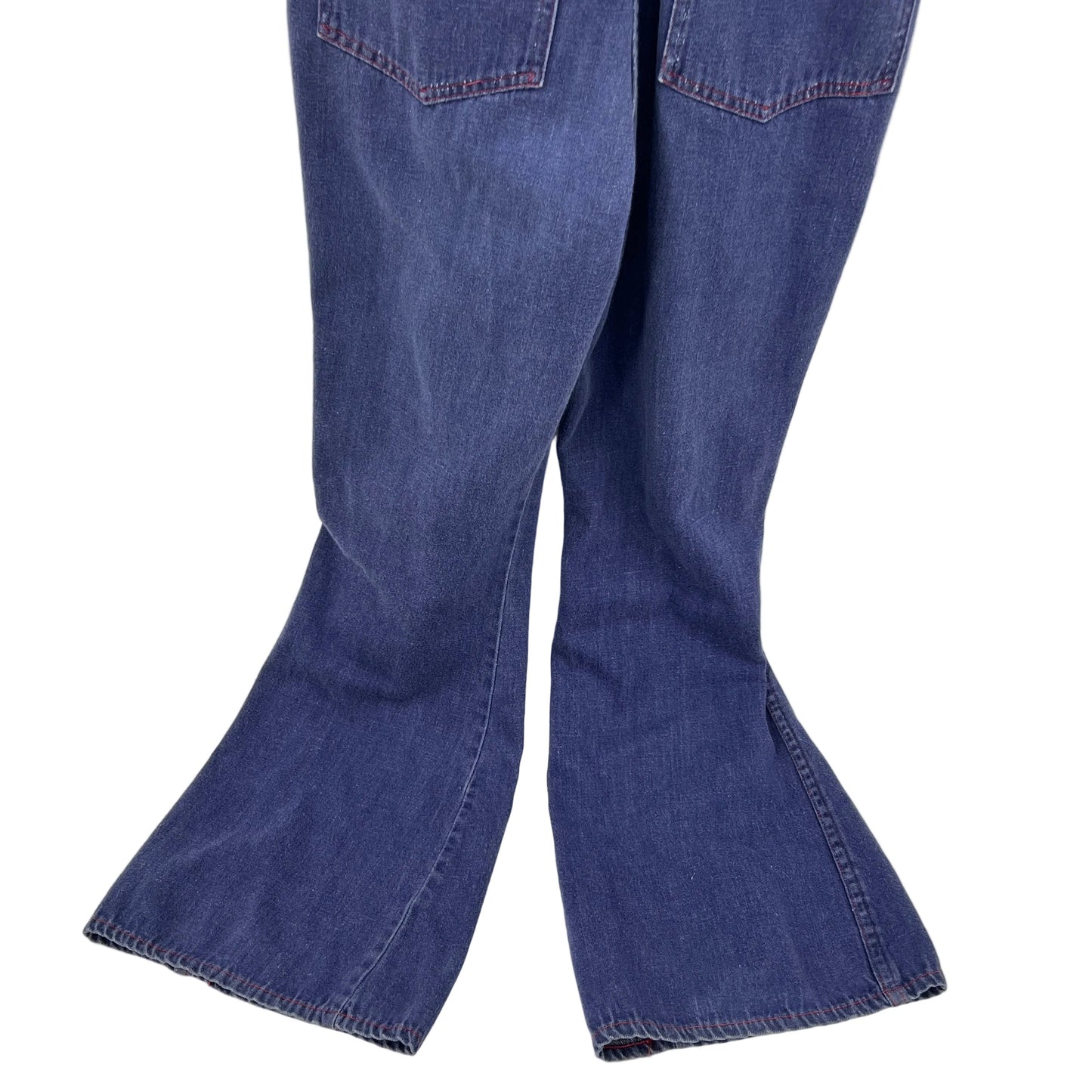 Vintage Flare Denim Overalls