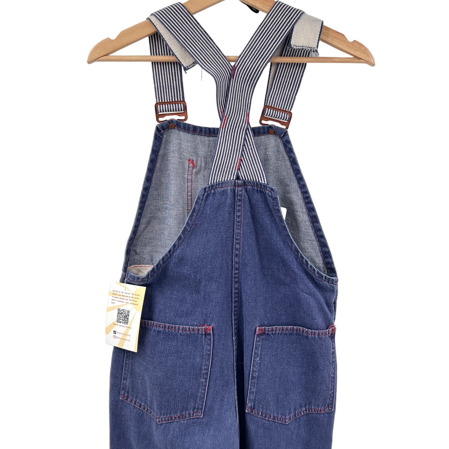Vintage Flare Denim Overalls