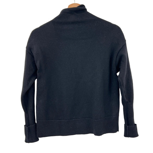 Wilfred Wool Cropped Cowl Neck Sweater Top